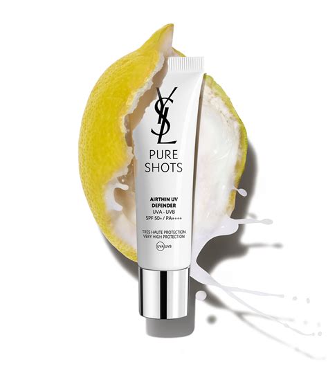 ysl uv protection|PROTECT WITH PURE SHOTS AIRTHIN UV DEFENDER BY .